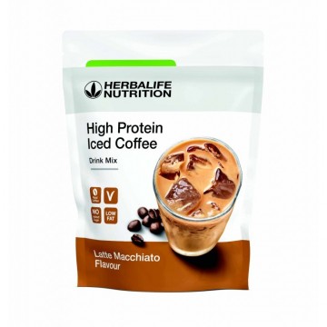 High Protein Iced Coffee Mocha Flavour Drink Mix 322 g
